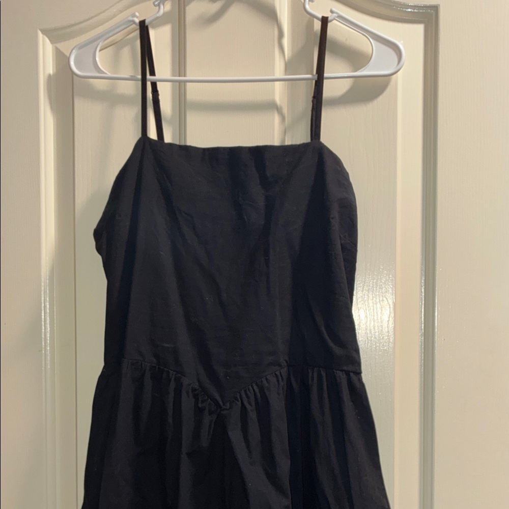 Jessica Strapless Black Dress